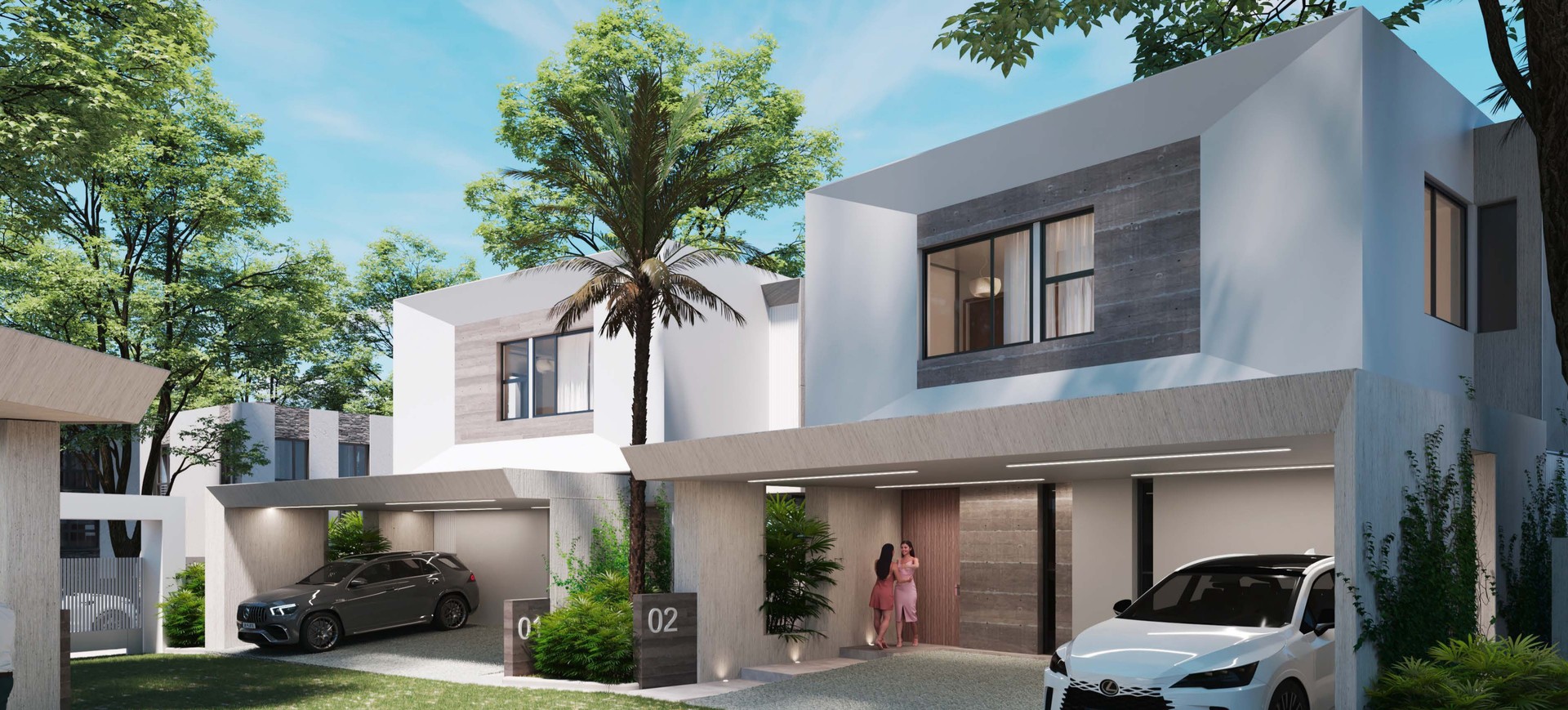 casas - Casas proyecto cerrado en Cuesta Hermosa II, en planos  0