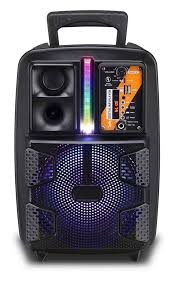 otros electronicos - Bocina 8" Pulgadas Mediana + microfono + control. KIMISO 2000watts 5