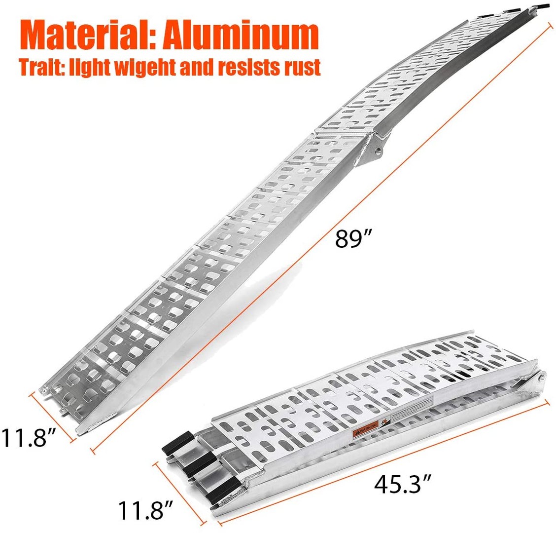 accesorios para vehiculos - RAMPA DE ALUMINIO PLEGABLE y ARQUEADO para MOTOS, 4Wheels, BUGGIES… 1
