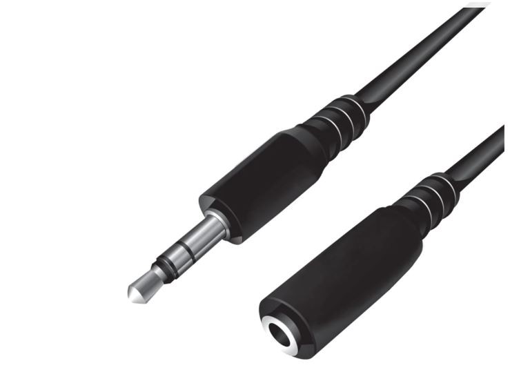 accesorios para electronica - EXTENSOR DE CABLE DE SONIDO 3.5MM 2