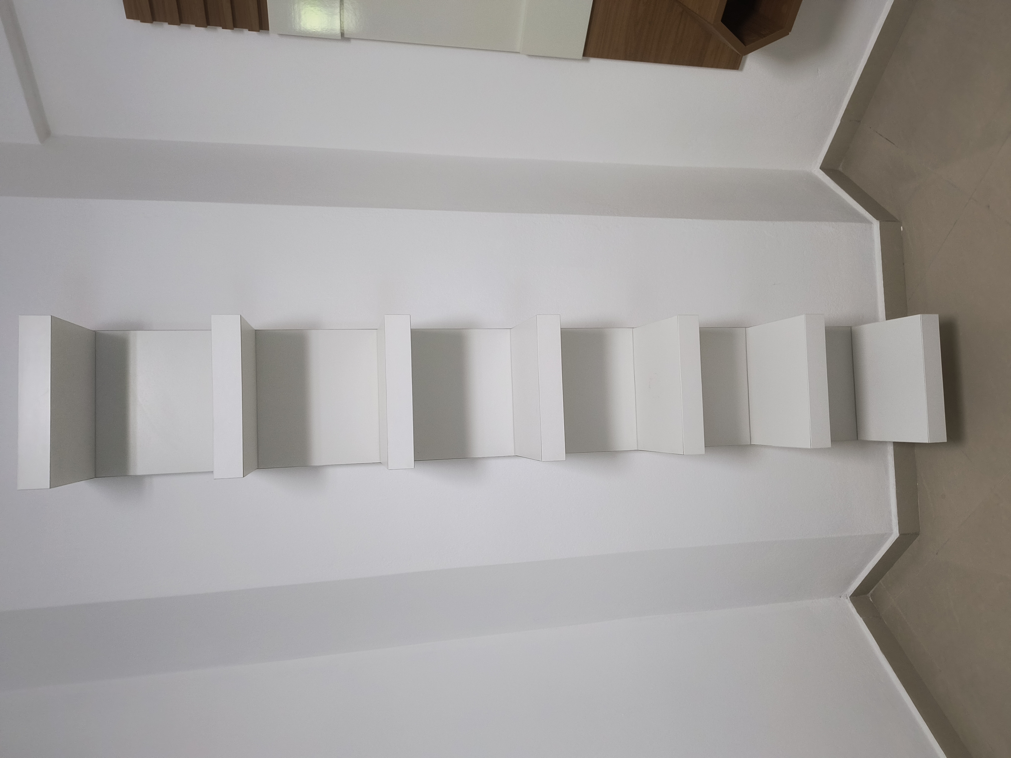 muebles y colchones - Estanteria de Pared , color Blanco