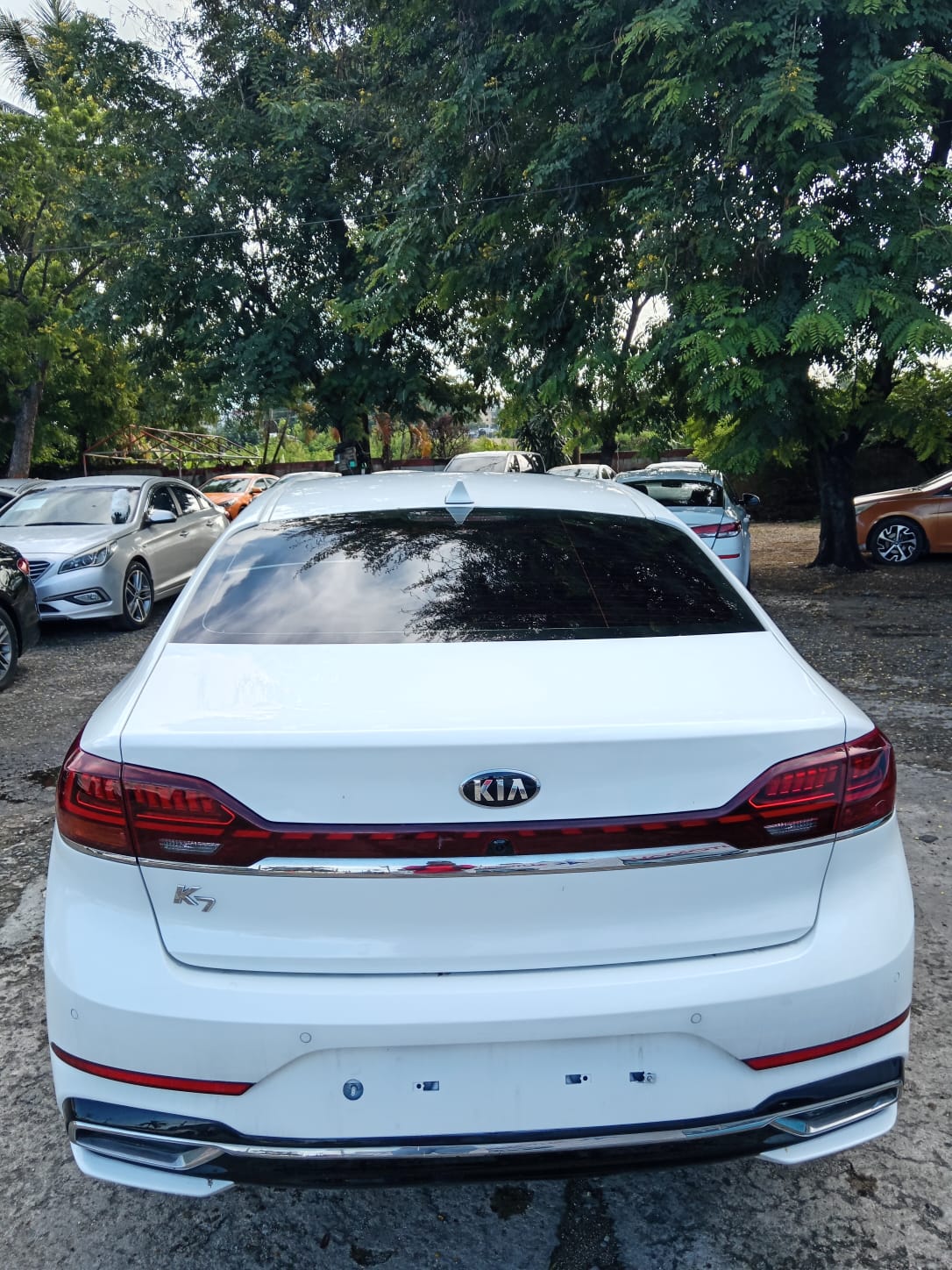 carros - KIA K7 2020 BLANCO 4