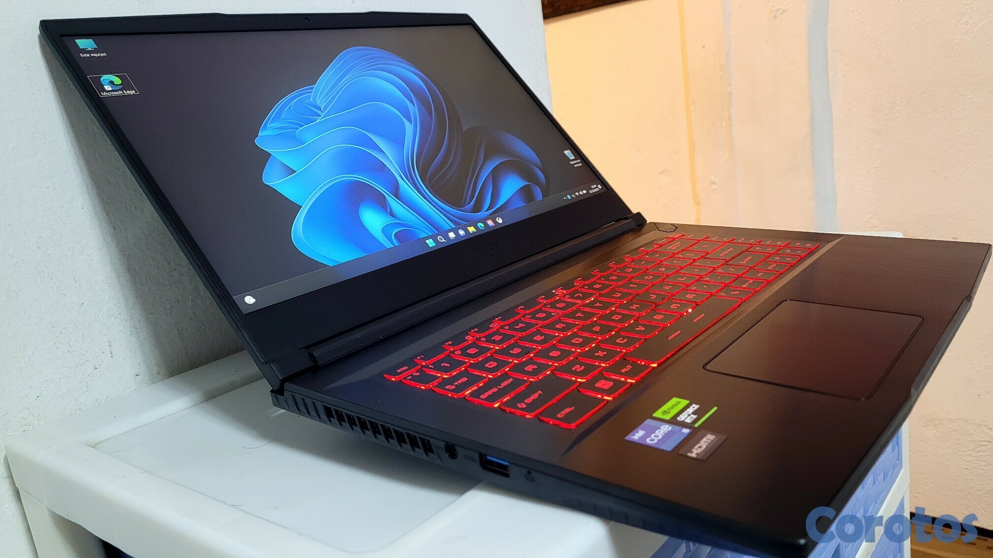 computadoras y laptops - Msi Gamer 15 Pulg Core i5 11th Gen Ram 16gb ddr4 Nvidea RTX DDR6 3050 4GB DEDICA 2