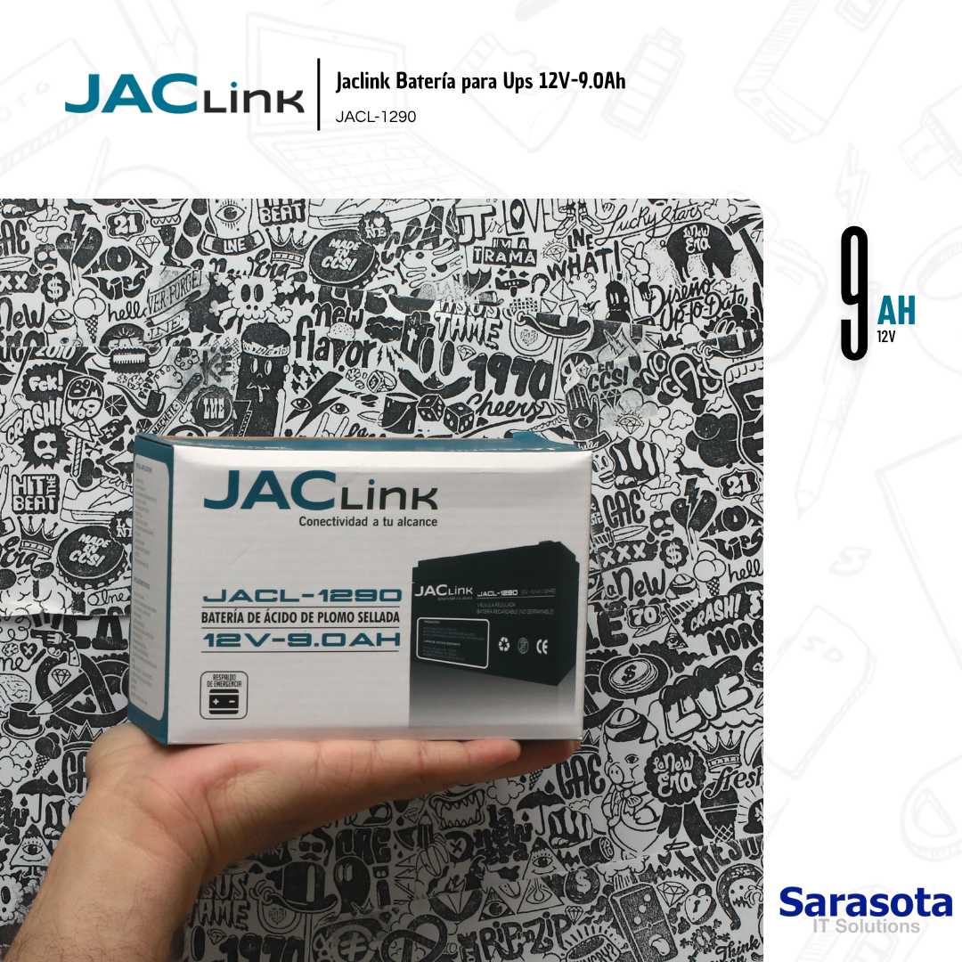 accesorios para electronica - Jaclink Batería para Ups 12V-9.0Ah 0