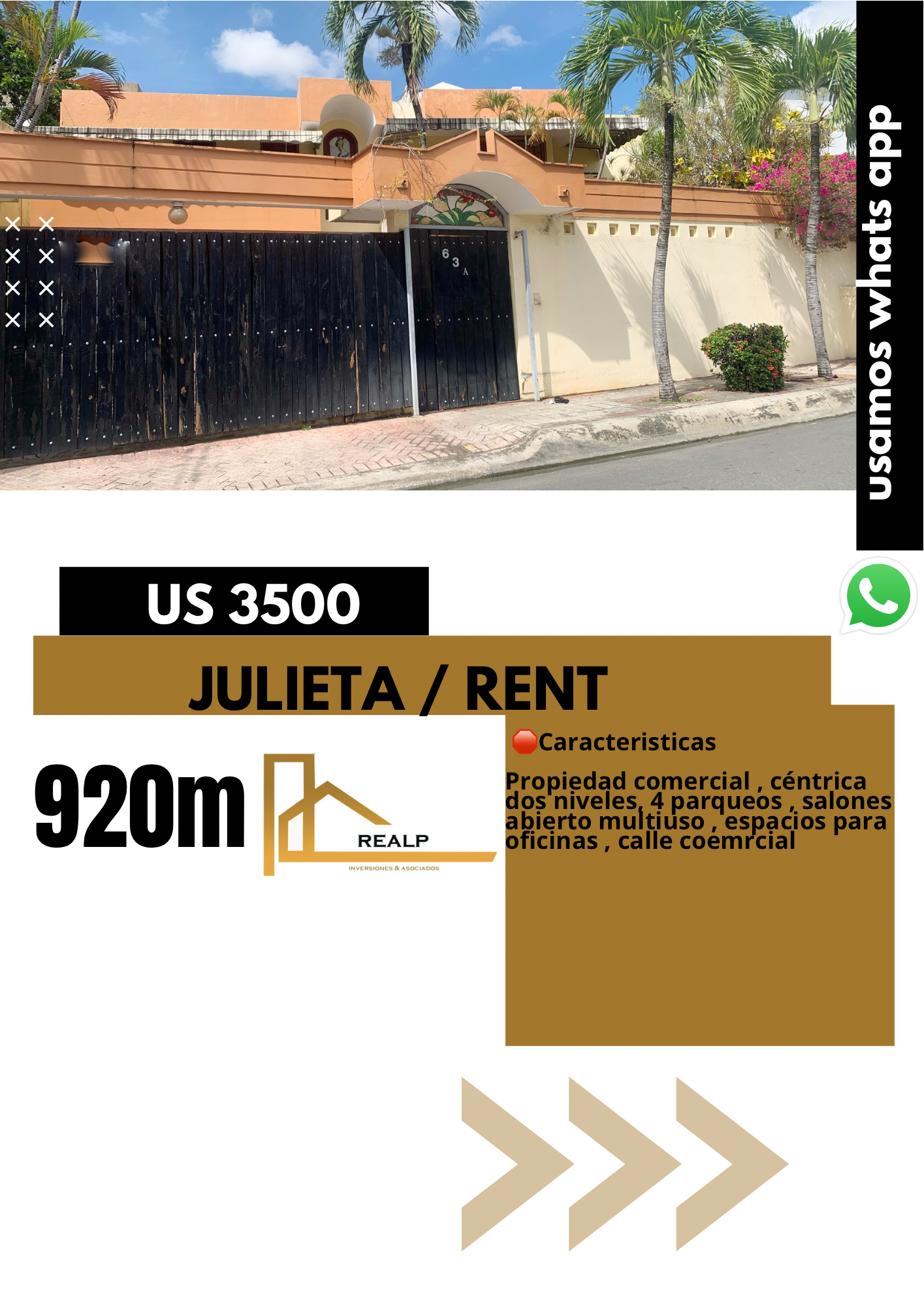 casas - Propiedad comercial en la Julieta  0