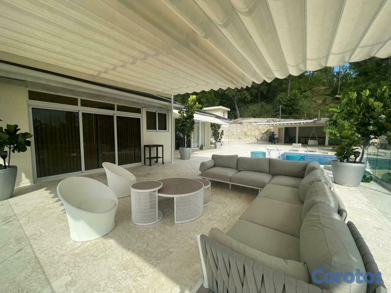 casas vacacionales y villas - Villa en venta a pocos minutos de la ciudad totalmente Amueblada- Lomas Lindas 5