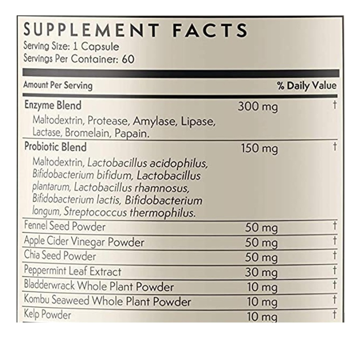 Salud y Equipamiento Médico - Enzimas Digestivas Terra 60 Cap 1