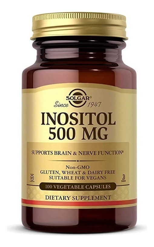 Salud y Equipamiento Médico - Inositol 500 Mg - Solgar 0