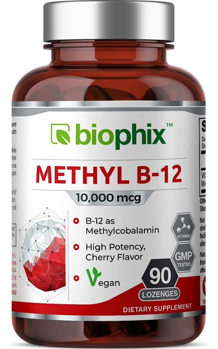 Salud y Equipamiento Médico - Vitamina B12 10000 Mcg Biophix 0