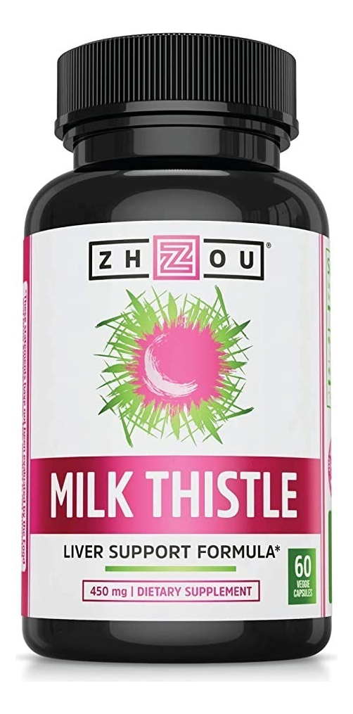 Salud y Equipamiento Médico - Cardo Mariano 60 cap Zhou Nutrition 0
