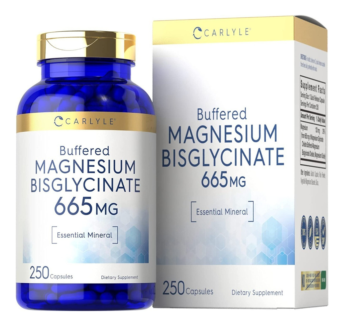 Salud y Equipamiento Médico - Bisglicinato De Magnesio 250 capsulas