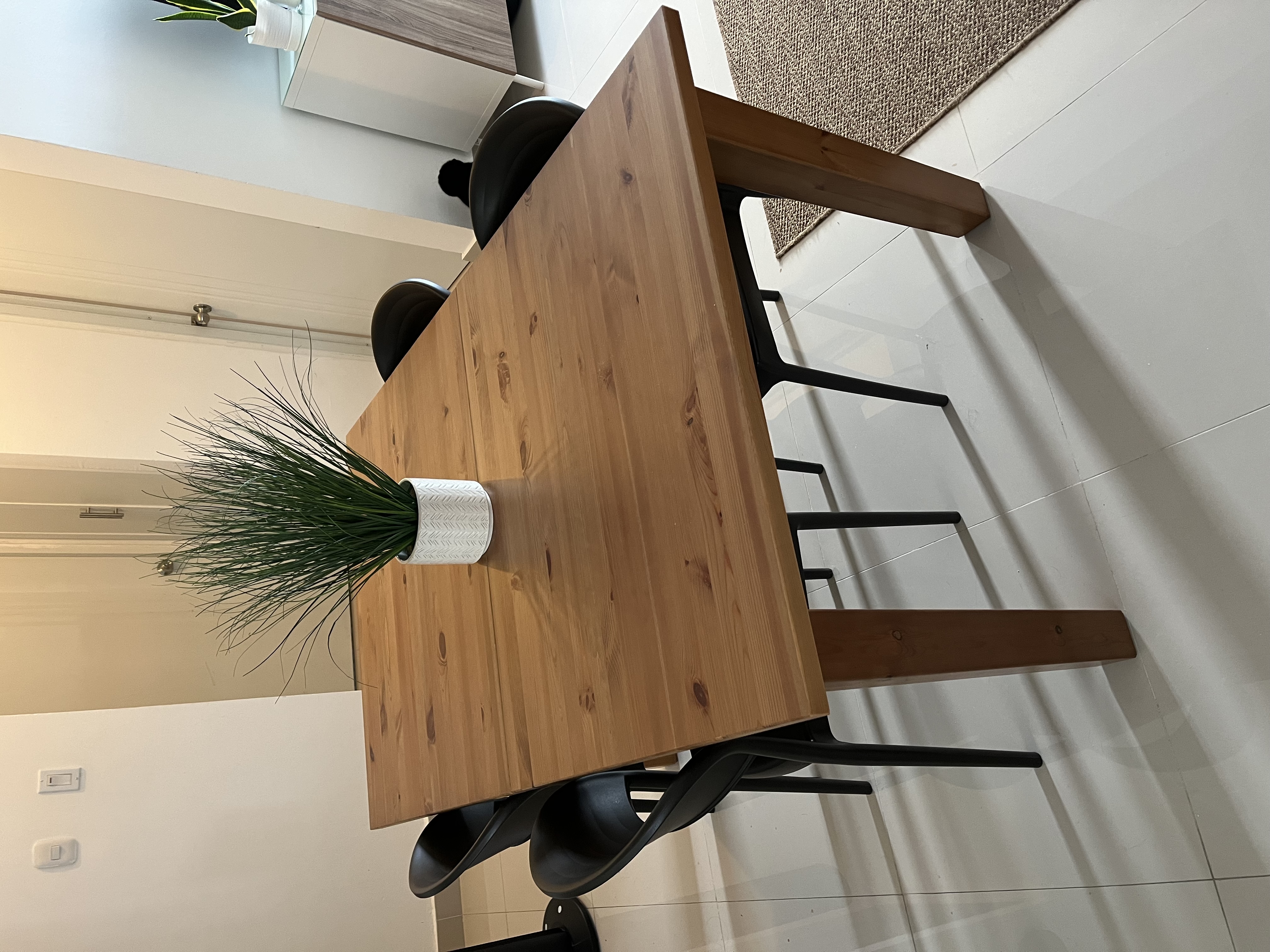 muebles y colchones - Mesa extensible 