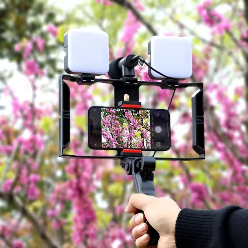 accesorios para electronica - Kit de Grabación profesional para videos y fotos vlogger creador de contenido 0