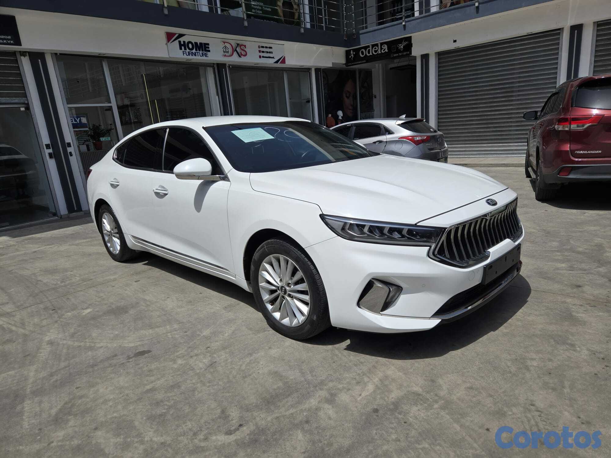 carros - KIA K7 2020 BLANCO 2
