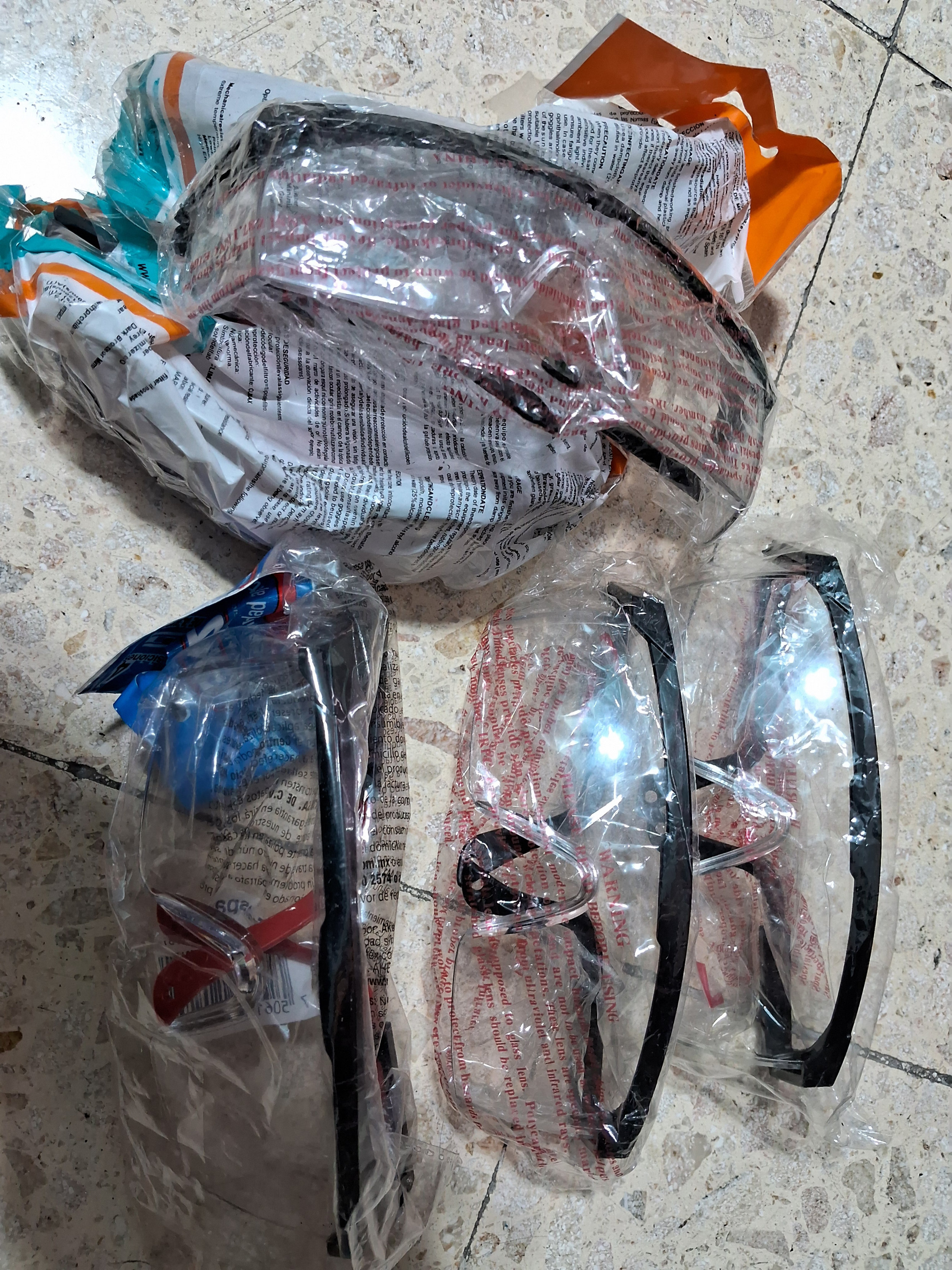 joyas, relojes y accesorios - LENTES TRANSPARENTES LOTE DE 6 nuevos 0