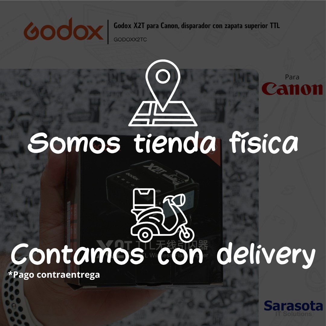 accesorios para electronica - Disparador Godox X2T para Canon Garantía 1 año  2