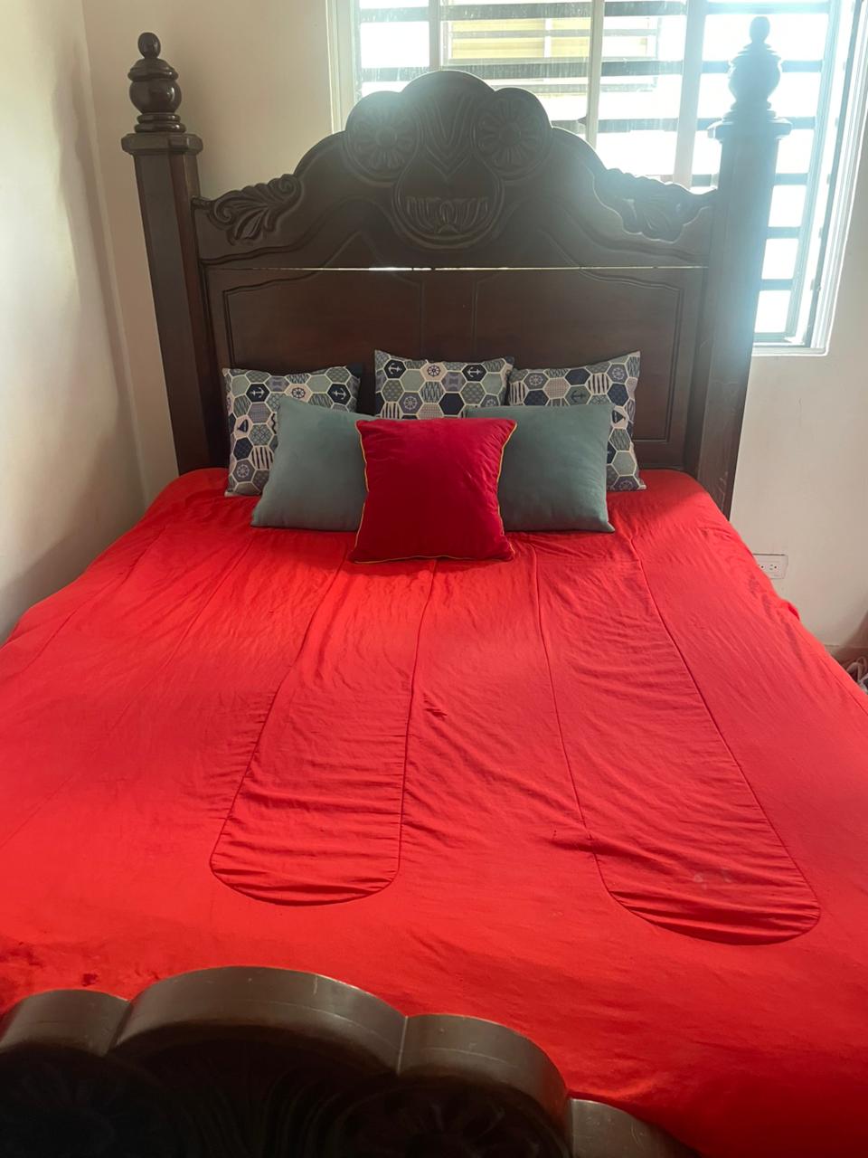 muebles y colchones - juego de cama de habitacion  1