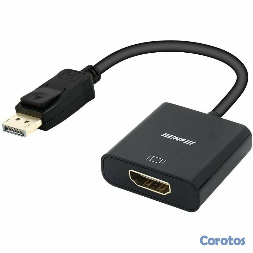 accesorios para electronica - ADAPTADOR DE DP TO HDMI ,4K REF JACL-A500