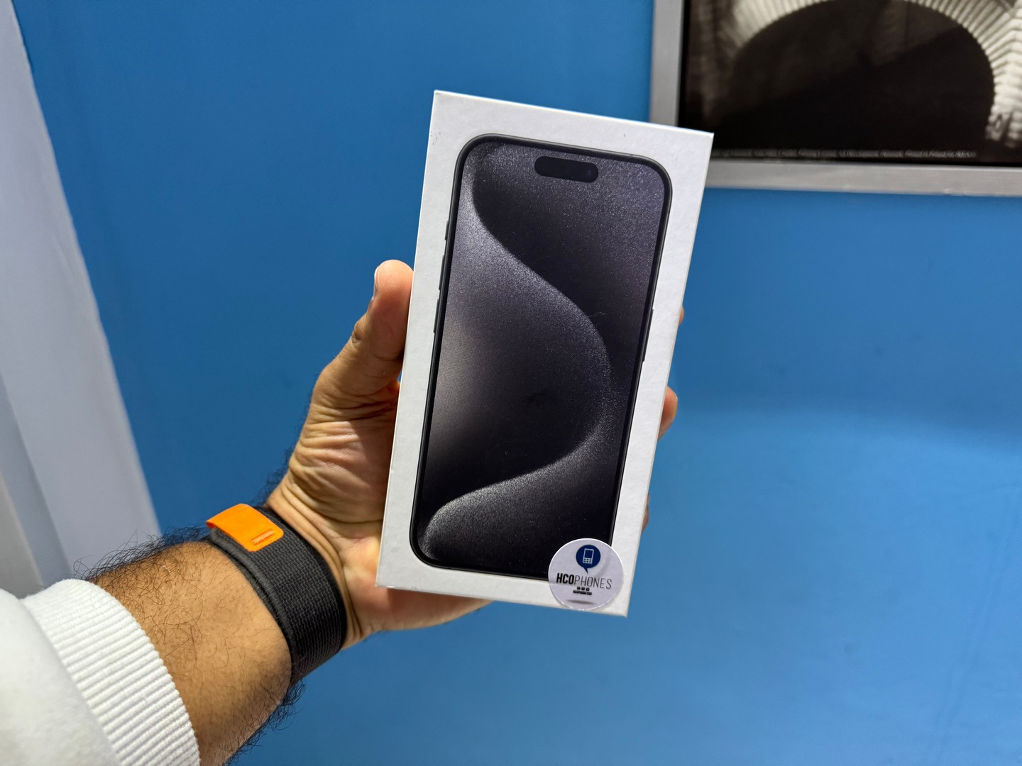 celulares y tabletas - iPhone 15 Pro 128GB Black Titanium E-SIM, Sellados 0
