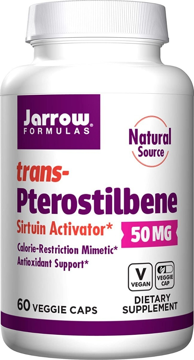 Salud y Equipamiento Médico - Pterostilbeno 50mg 60 cap Jarrow