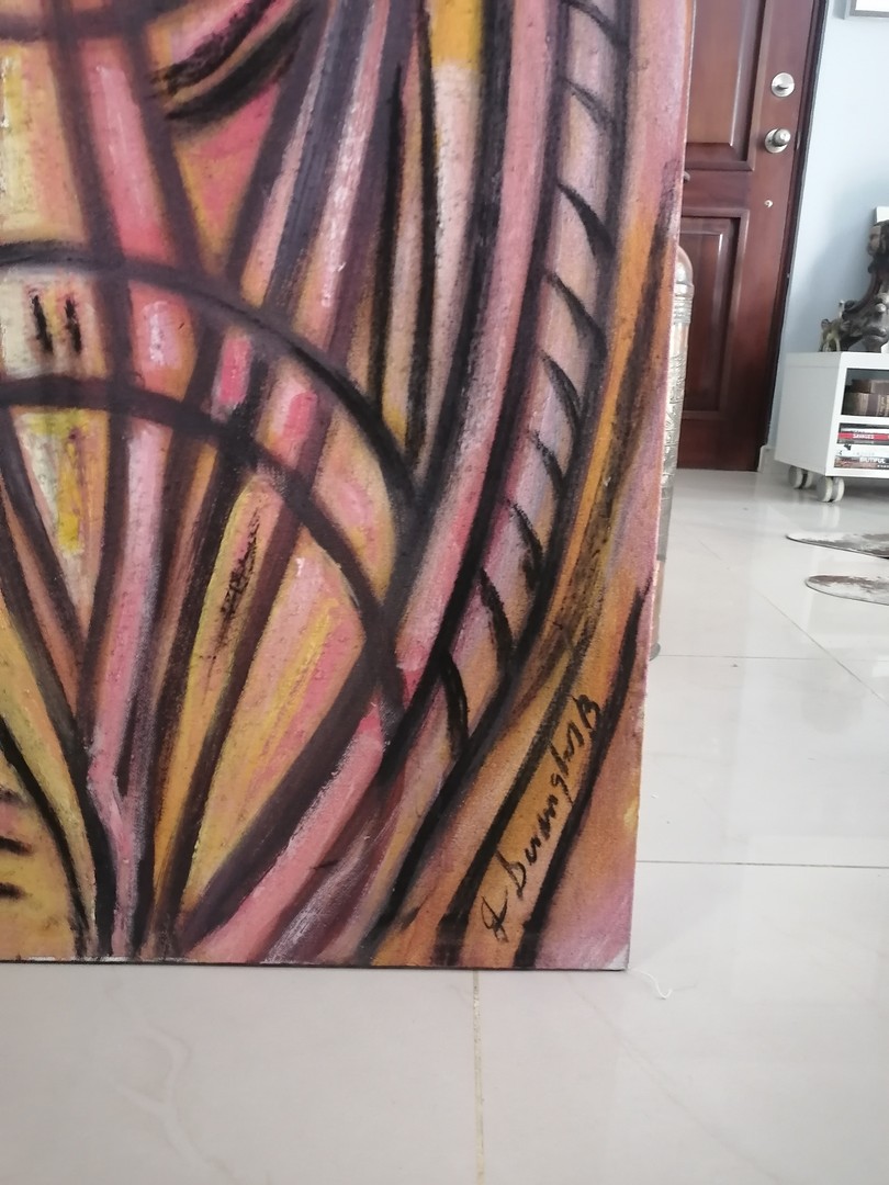 arte y antigüedades - Obra de arte del maestro Jesús desangles  1