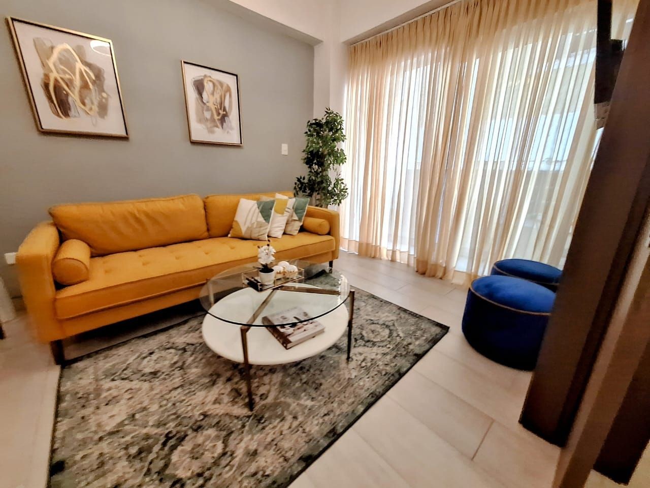 apartamentos - Bella Vista amueblado 1 habitacion 1.5 banos 1parqueo 5