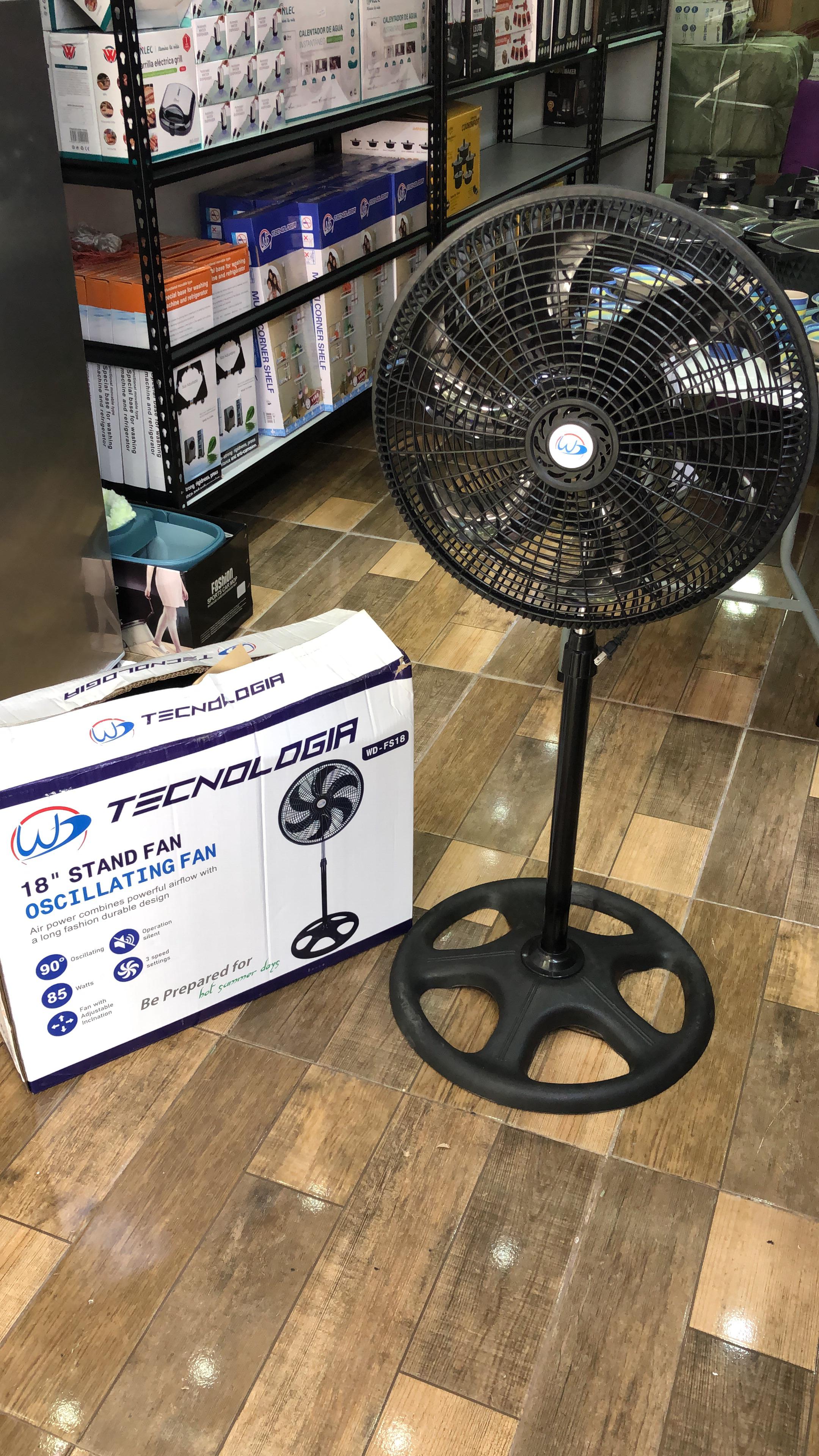 aires acondicionados y abanicos - abanico pedestal de 18 pulgada 1