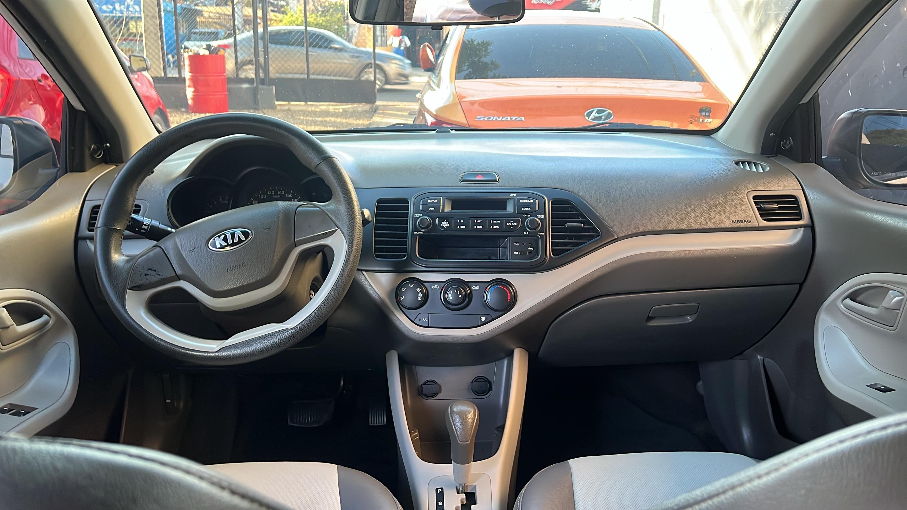 carros - KIA MORNING 2015 gas y gasolina ⛽️  5