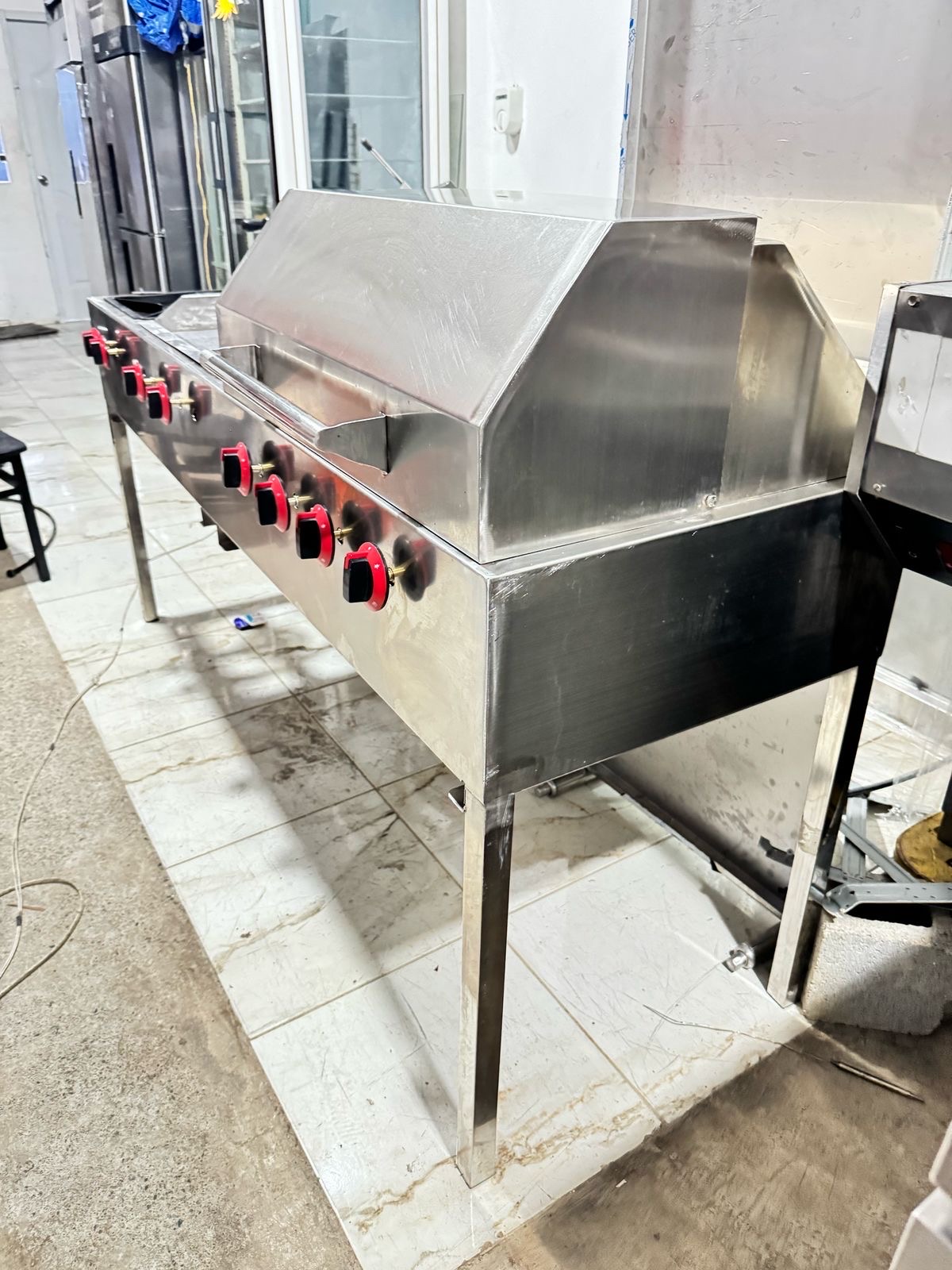 equipos profesionales - Multifuncional 2 hornillas - parrilla - plancha en oferta 2