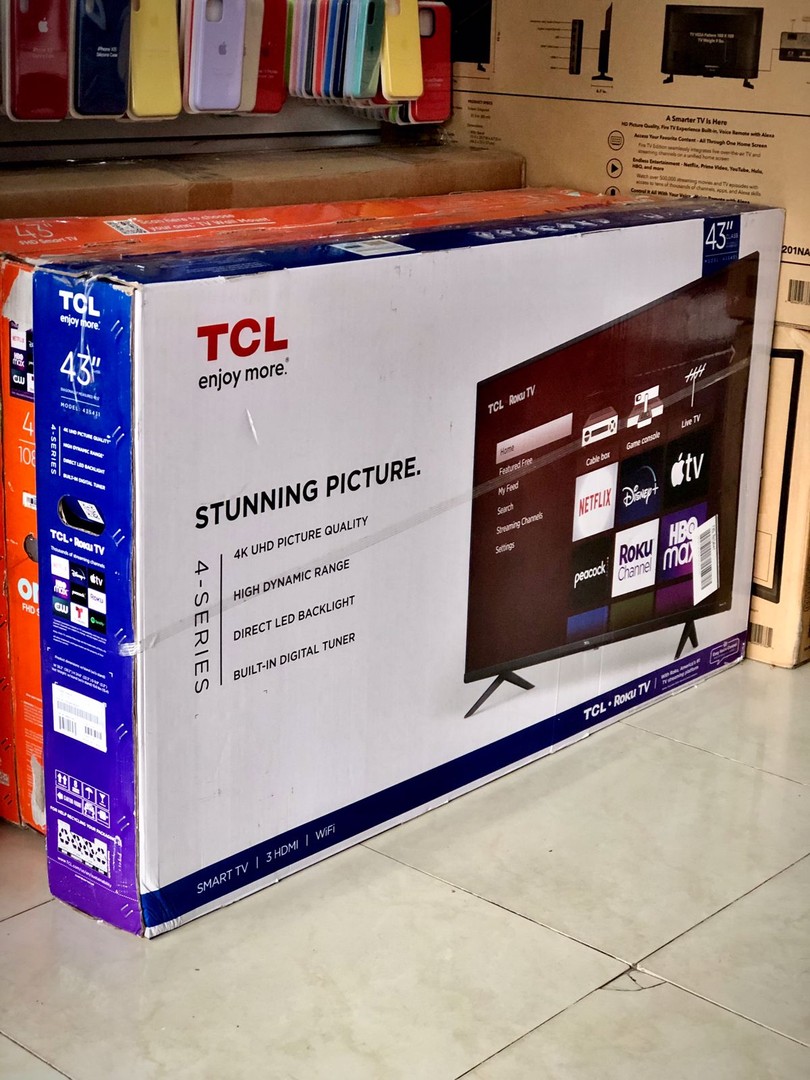 tv - OFERTA Televisores TCL 4K Smart TV 43 Pulgadas