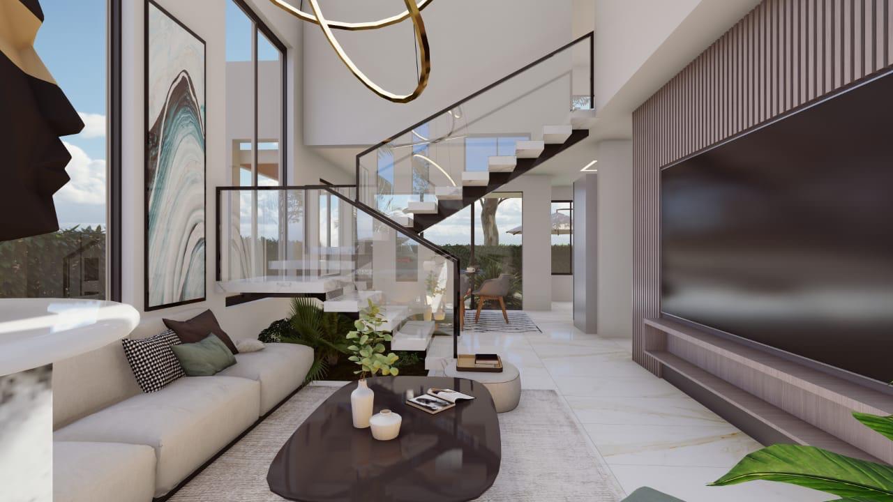 casas - Venta de villas de 3 hab con picuzzi en bávaro Punta cana  4