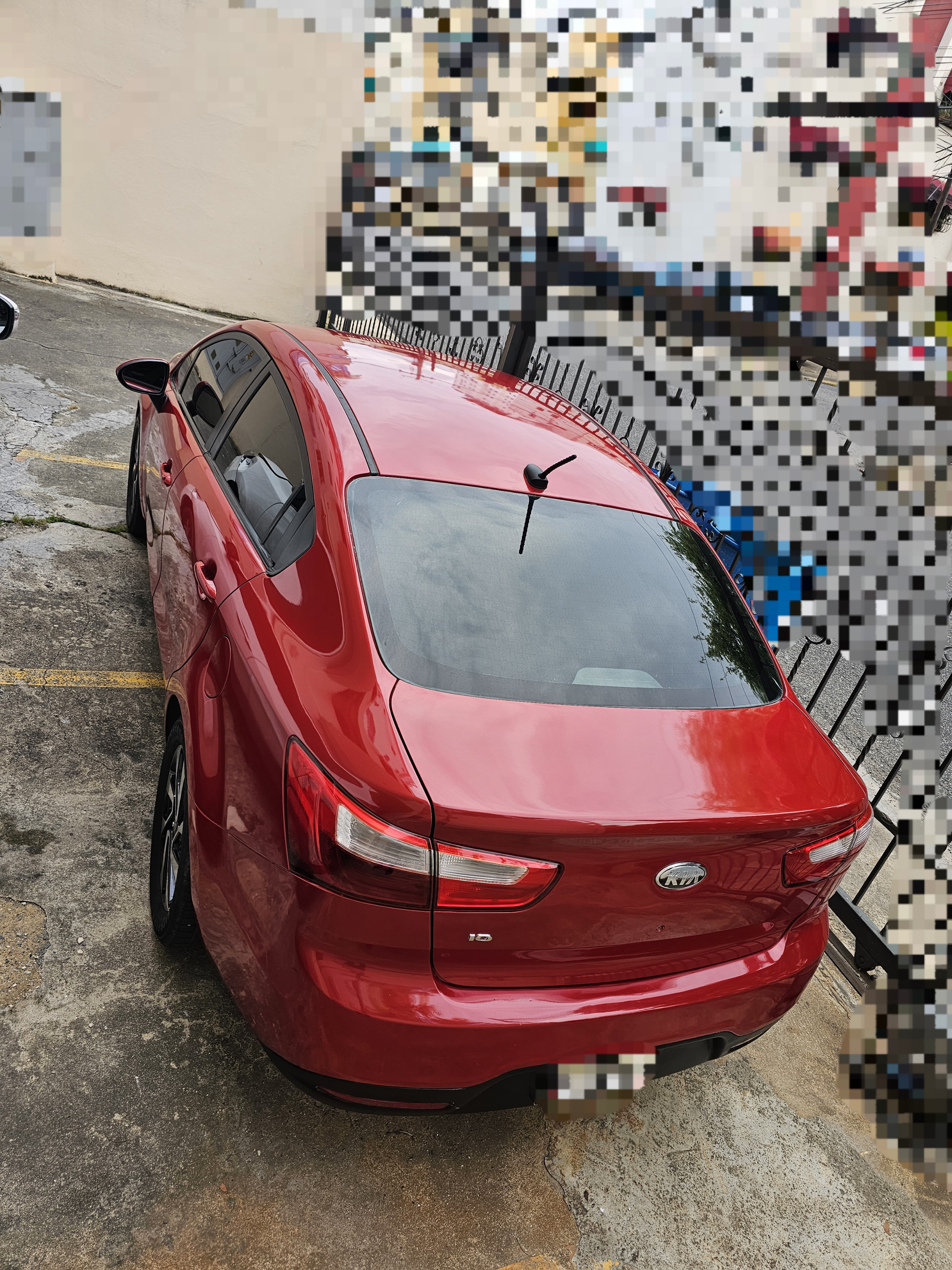 carros - Kia Rio LX 2013 Americano 6
