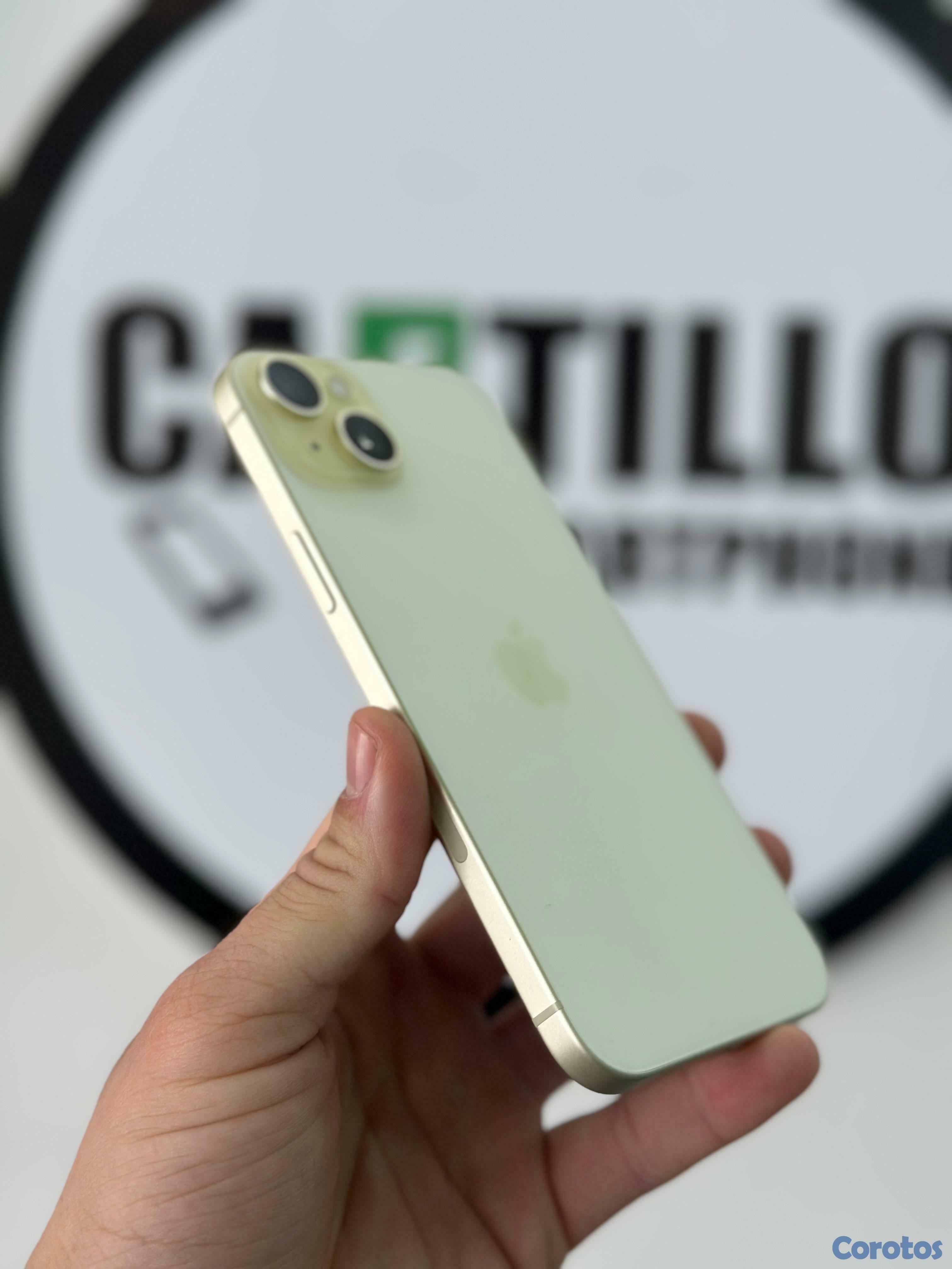 celulares y tabletas - iPhone 15 PLUS  AMARILLO 128GB Factory Unlocked 1