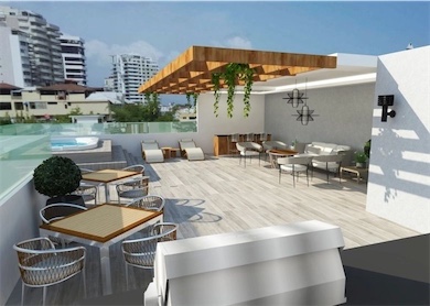 apartamentos - Venta de apartamento en los cacicazgos distrito nacional 1