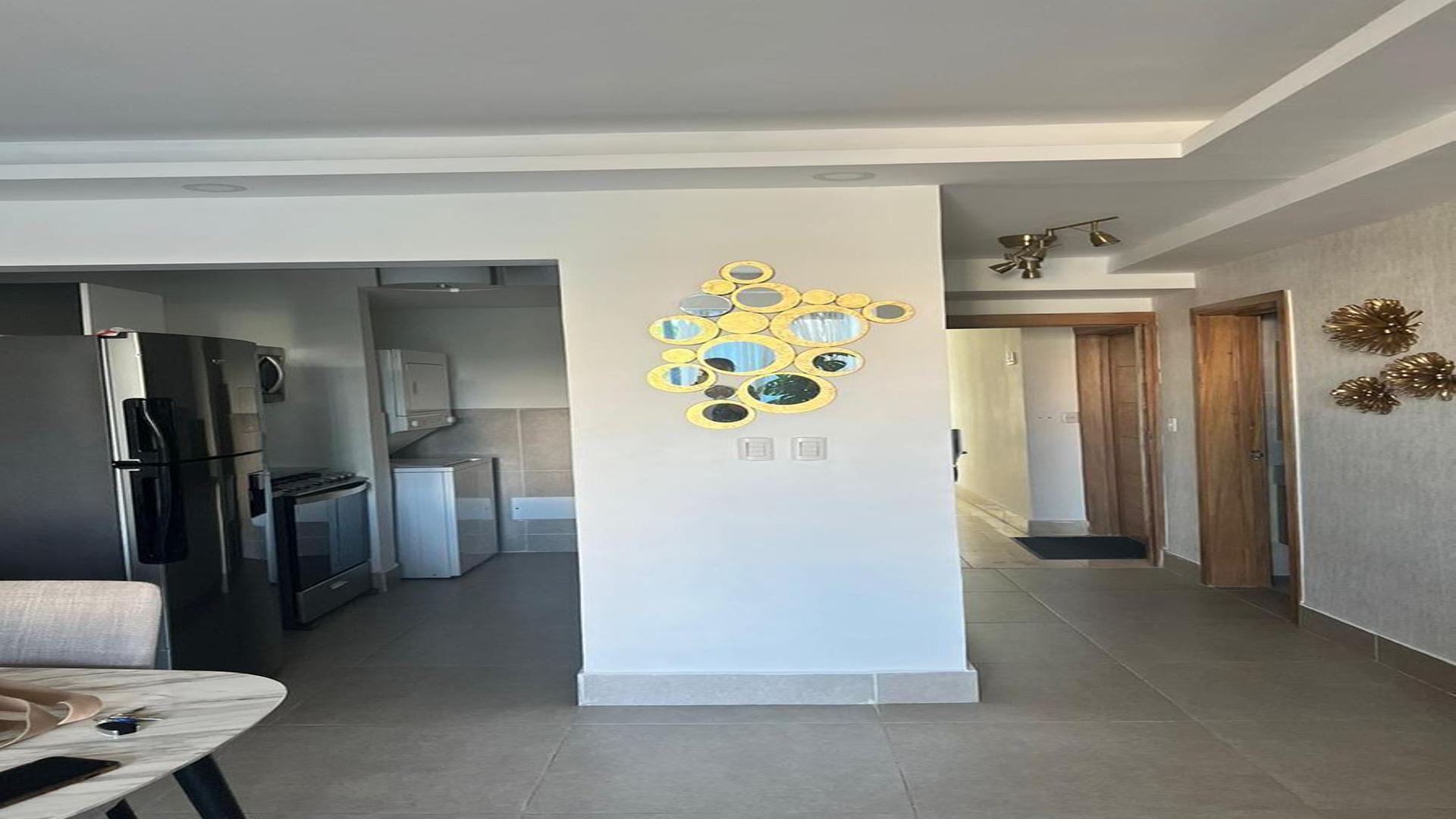 apartamentos - Vendo apto de 1 hab amueblado en Naco 9