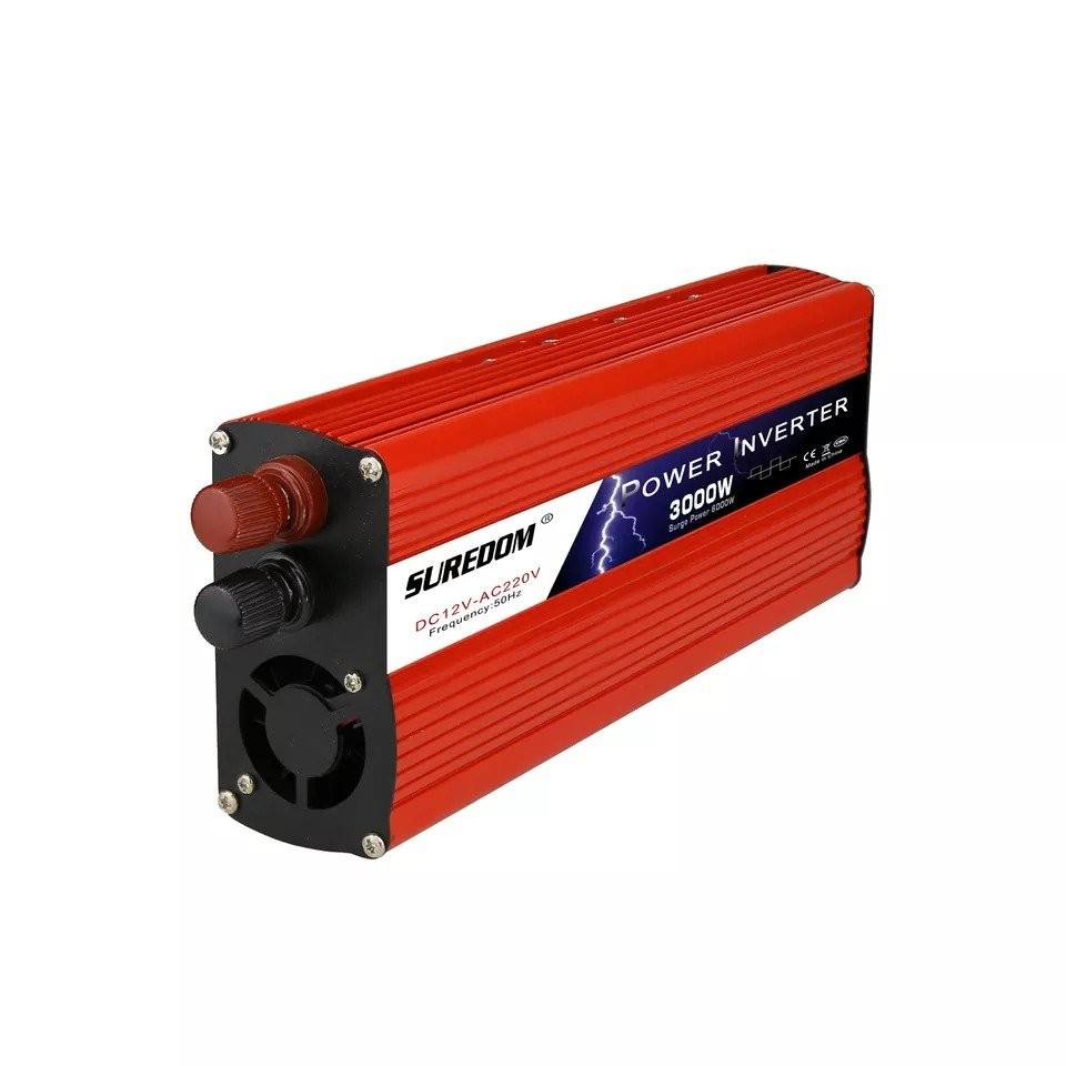 equipos profesionales - Inversor de corriente portátil 3000w power cargador de carro inverter Suredom 3