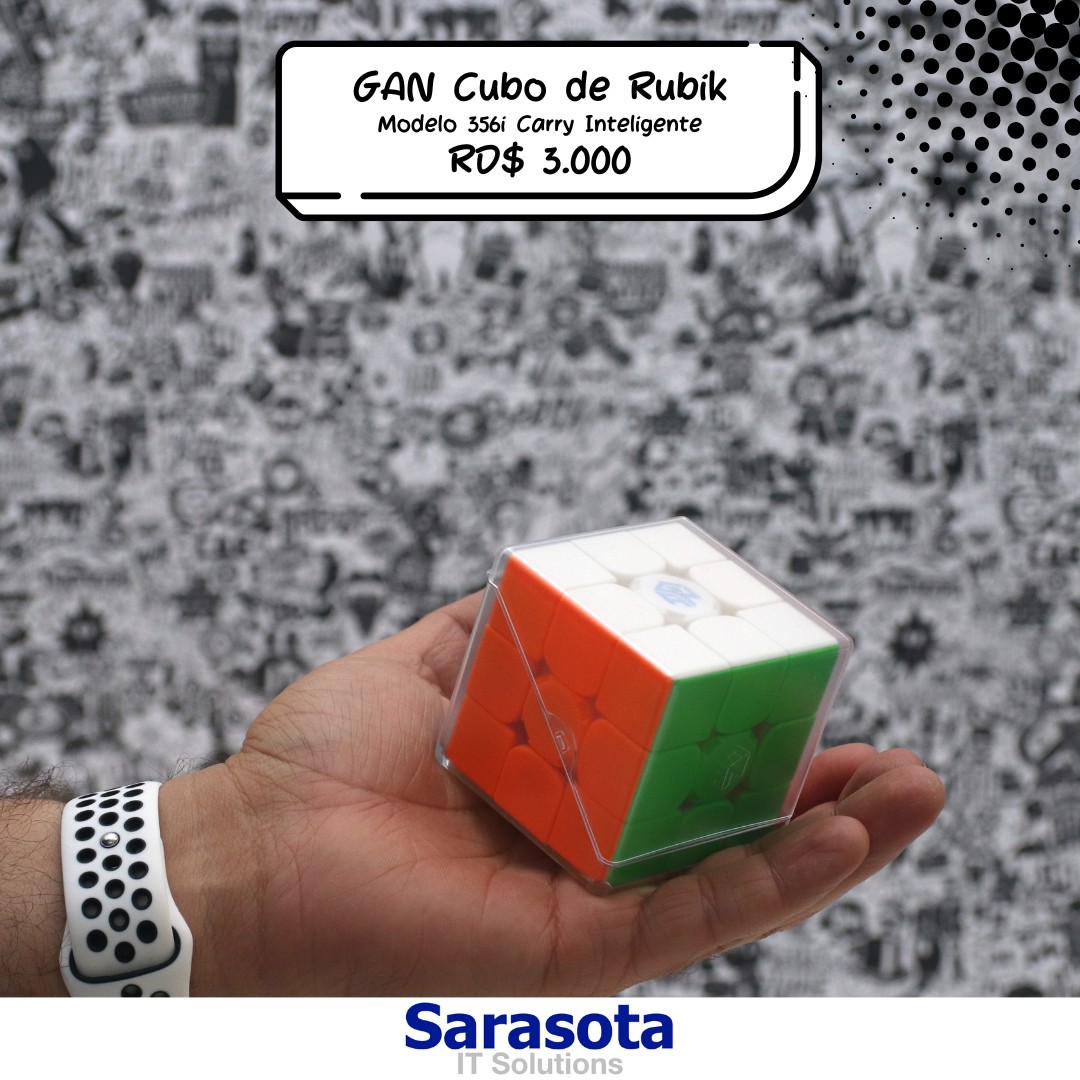 hobby y coleccion - GAN Cubo Rubik 3X3 modelo 356i Inteligente 4