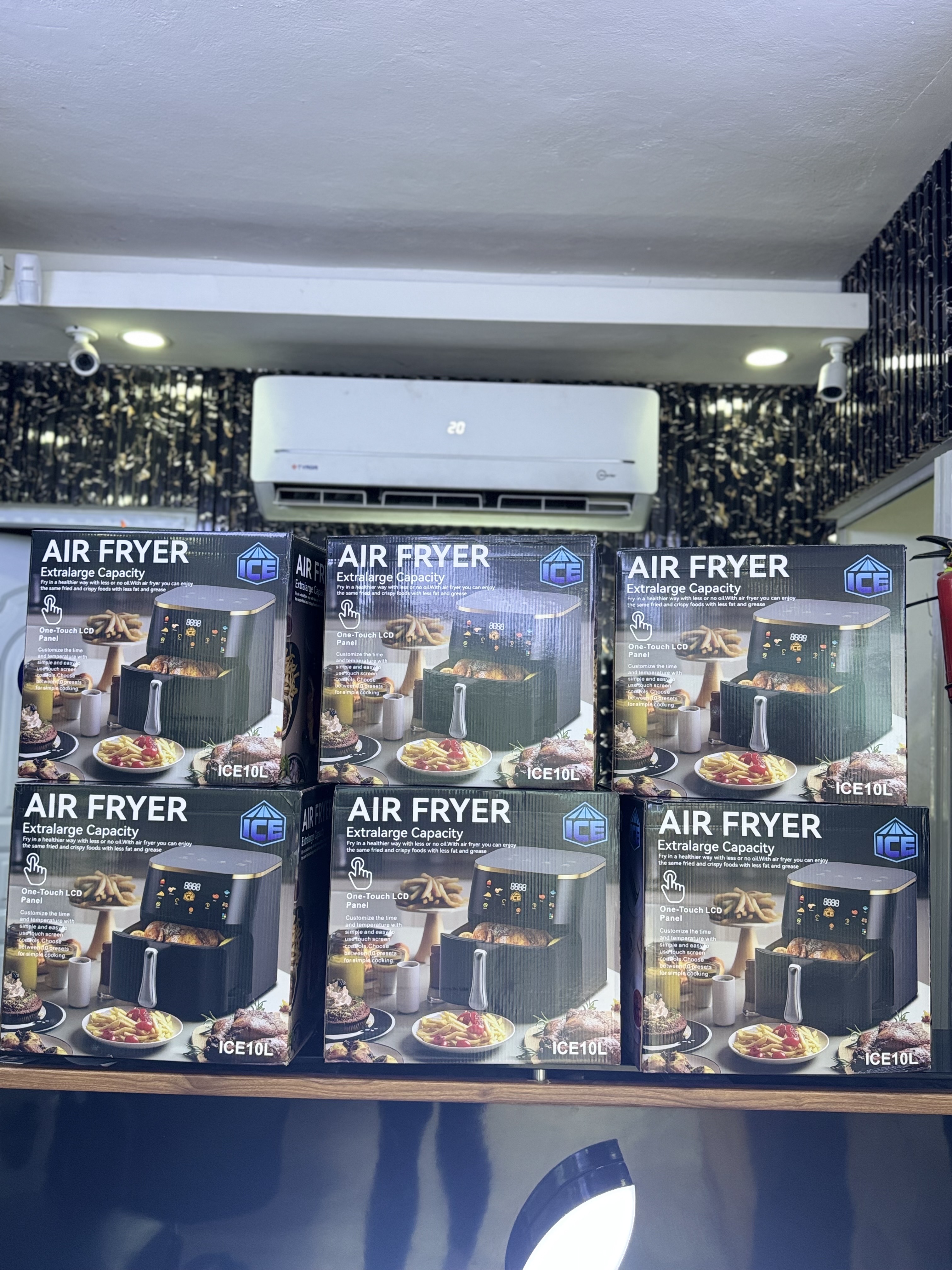 electrodomesticos - Air fryer Marca ICE con garantía  0