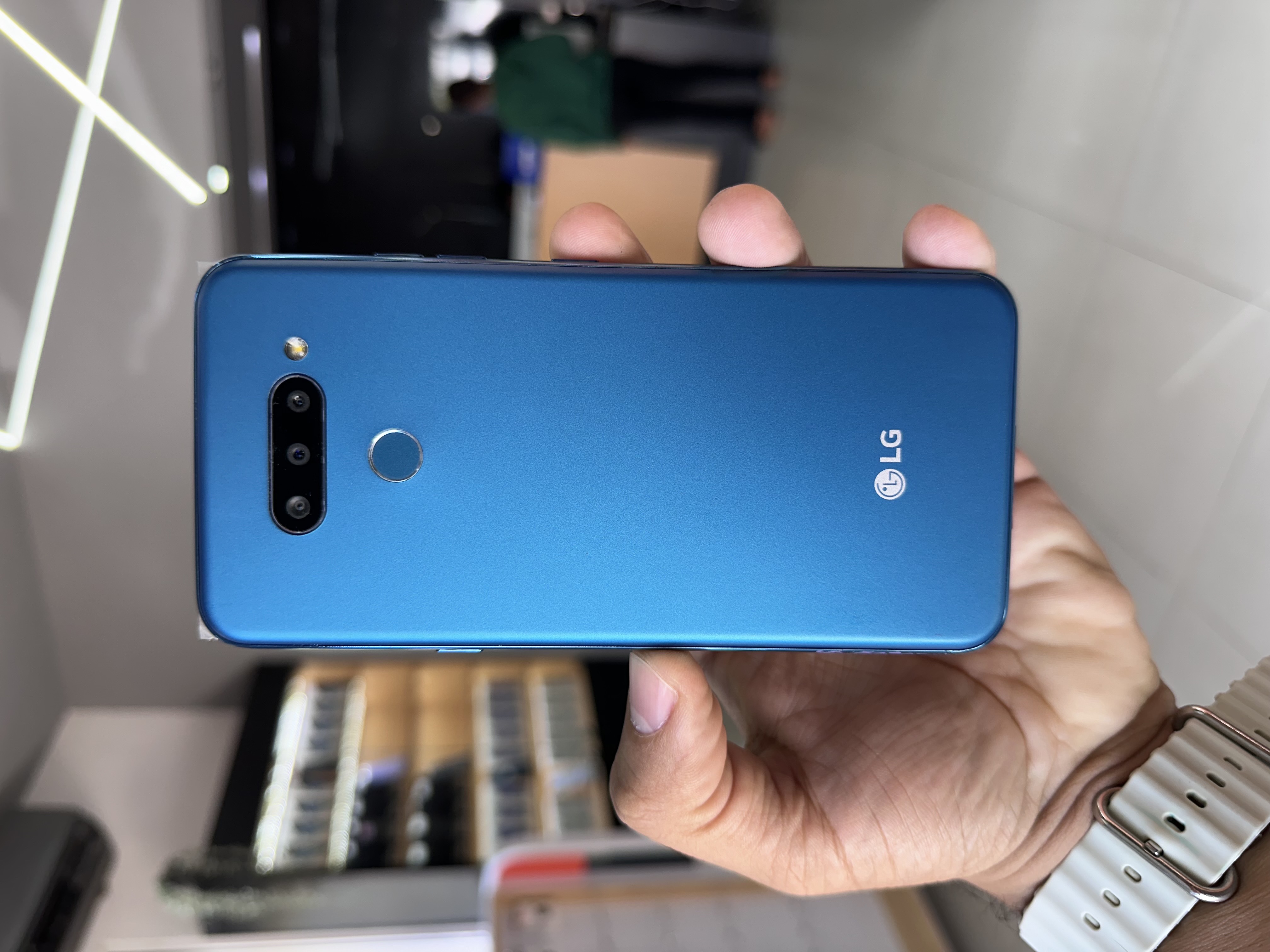 celulares y tabletas - Telefono LG Q60 64GB Nitido 2