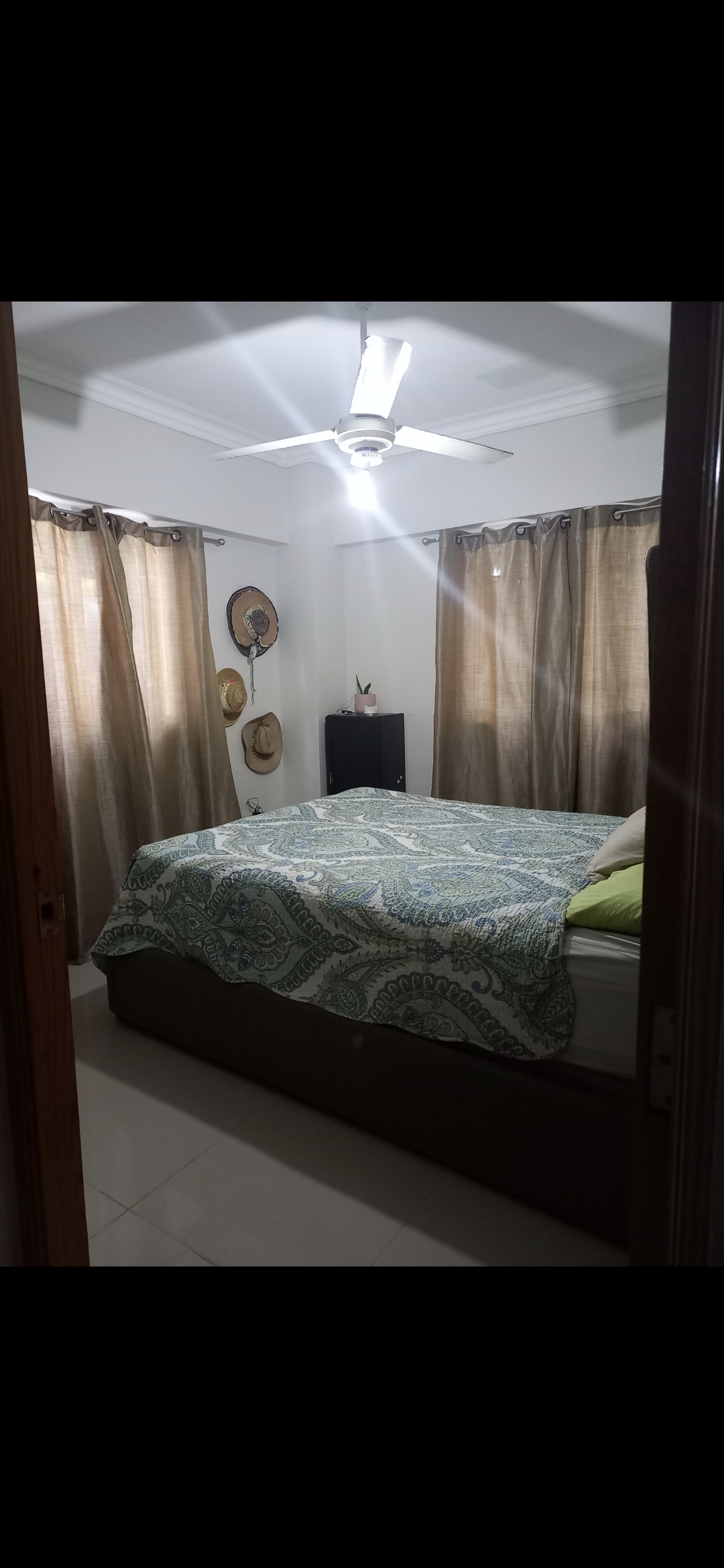 muebles y colchones - BASE CAMA CAPITONEADA EN TELA 2