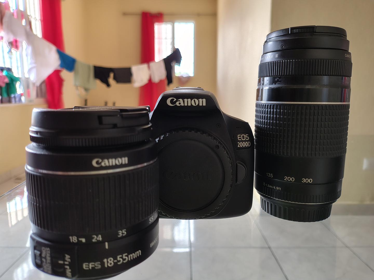 camaras y audio - Canon EOS 20000D negociable  3