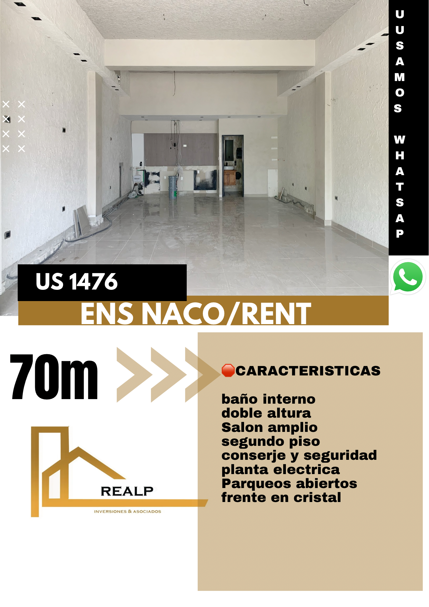 oficinas y locales comerciales - Local en Naco  0