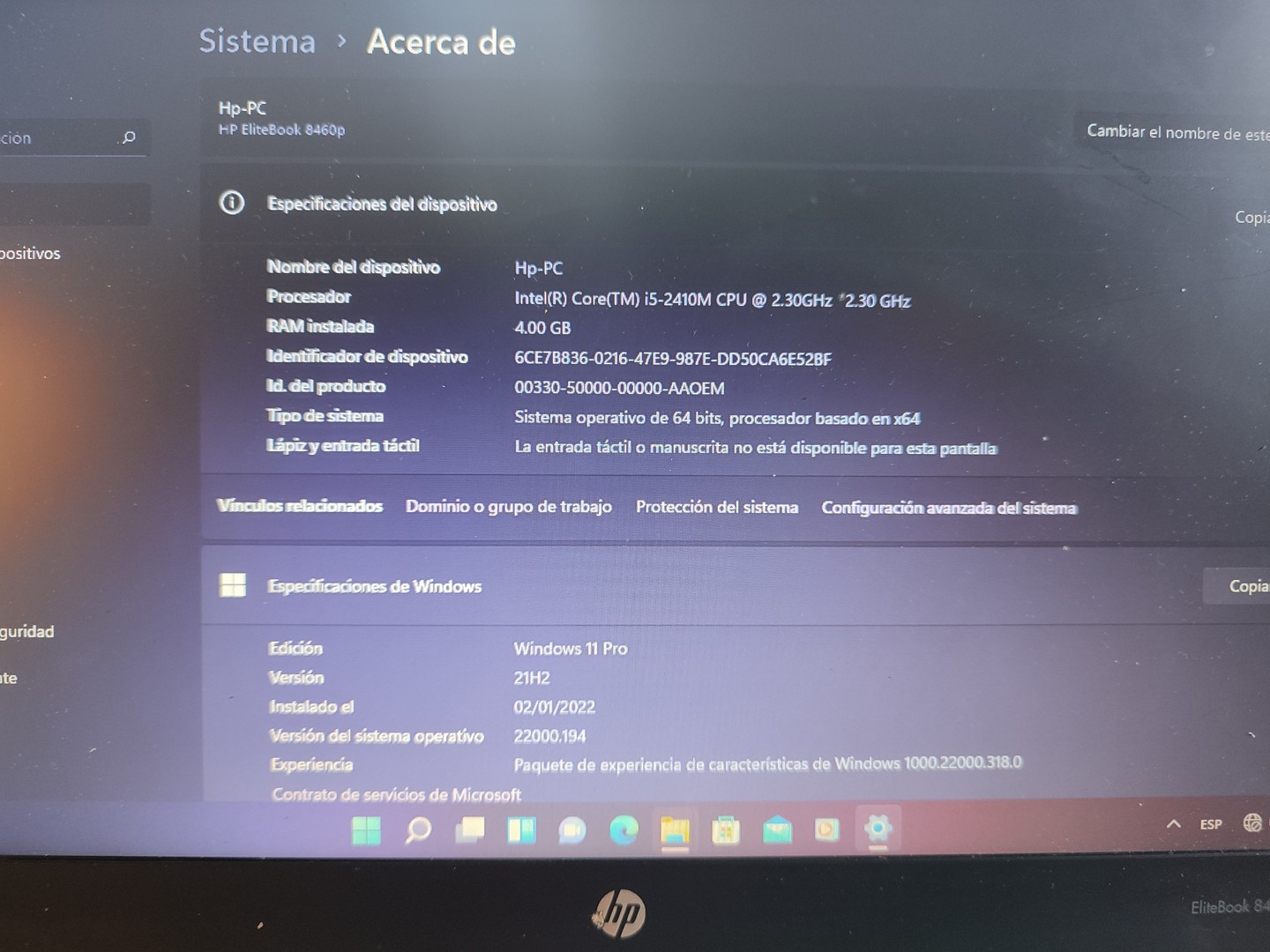 computadoras y laptops - Laptop HP 8460P
 4