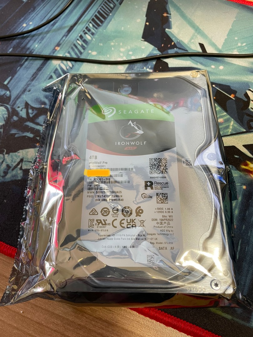 computadoras y laptops - Seagate Ironwolf Pro 4TB HDD NAS 1