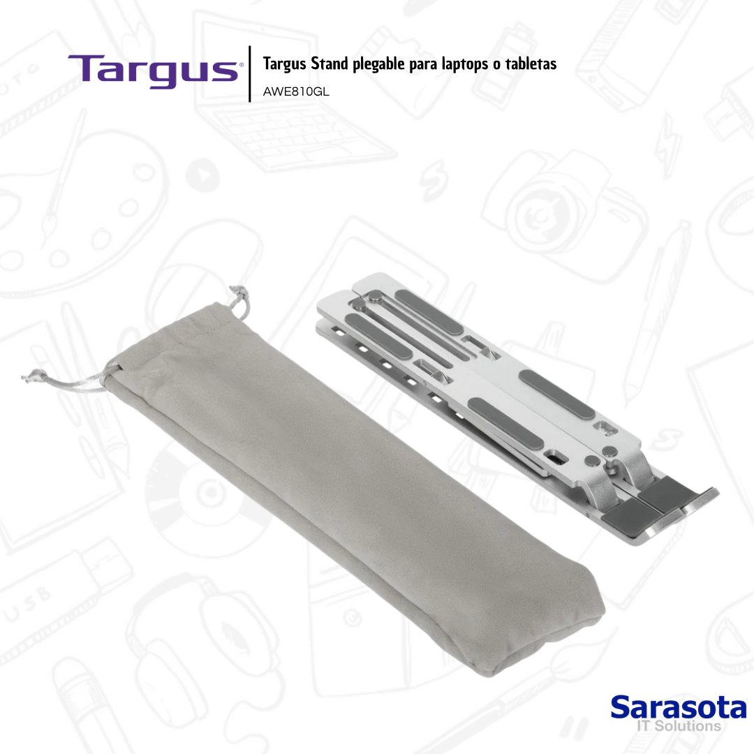 accesorios para electronica - Targus Stand plegable para laptops o tabletas 2