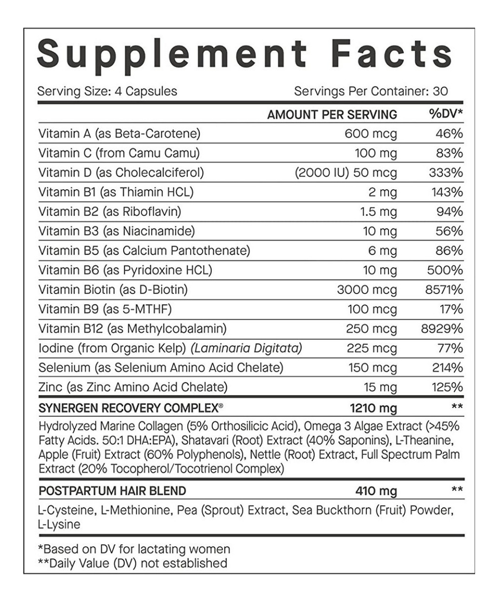 Salud y Equipamiento Médico - Nutrafol Cabello Posparto Pack 2 1