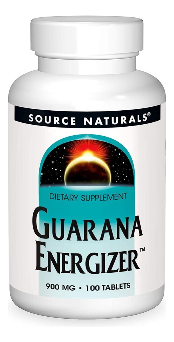 Salud y Equipamiento Médico - Guarana 900 Mg Source Naturals