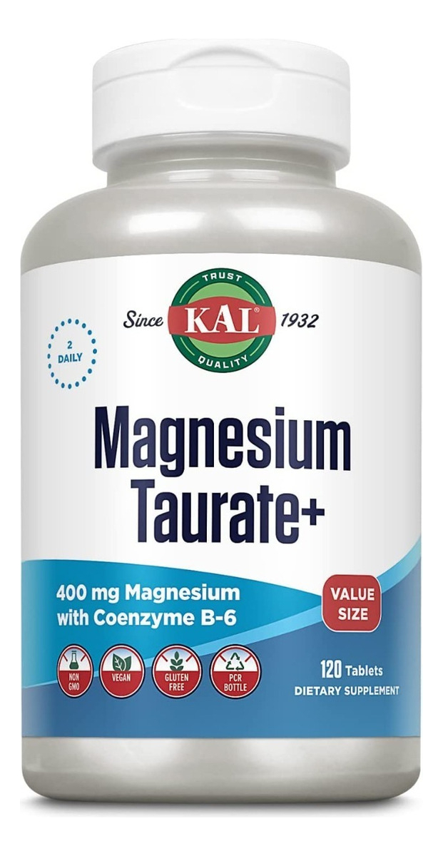 Salud y Equipamiento Médico - Taurato De Magnesio 400mg Kal 0