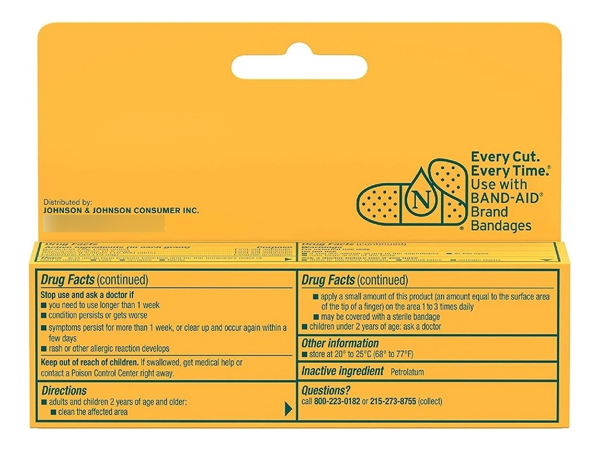 Salud y Equipamiento Médico - Crema Unguento Neosporin + Pain Relief  1 Oz 6