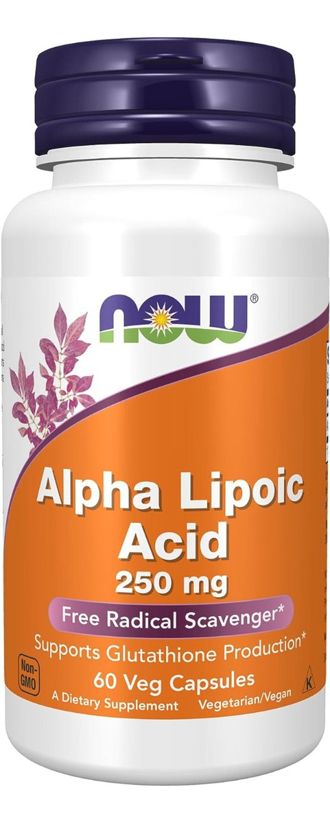 Salud y Equipamiento Médico - Now F Ácido Alfa Lipoico 60 cap